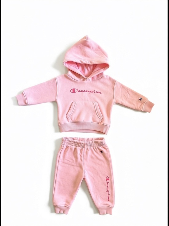 Champion Other - Champion Kids Pink Hoodie & Joggers Set 6 months